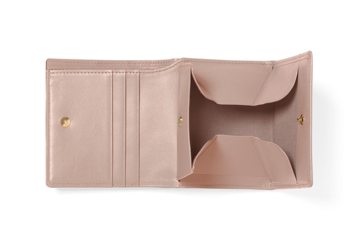 タイル BOX小銭入れ付二つ折り財布 クラシックローズ