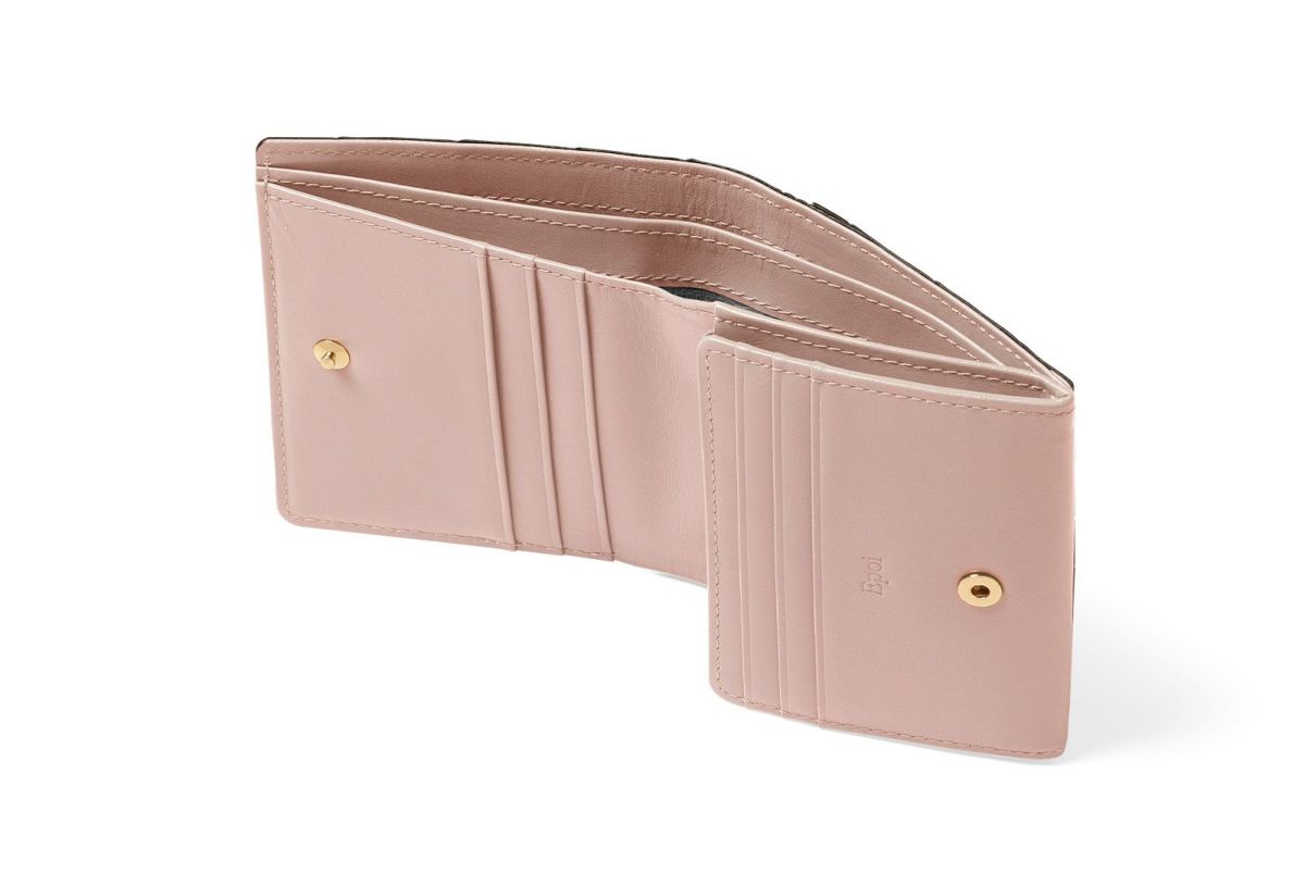 タイル BOX小銭入れ付二つ折り財布 クラシックローズ