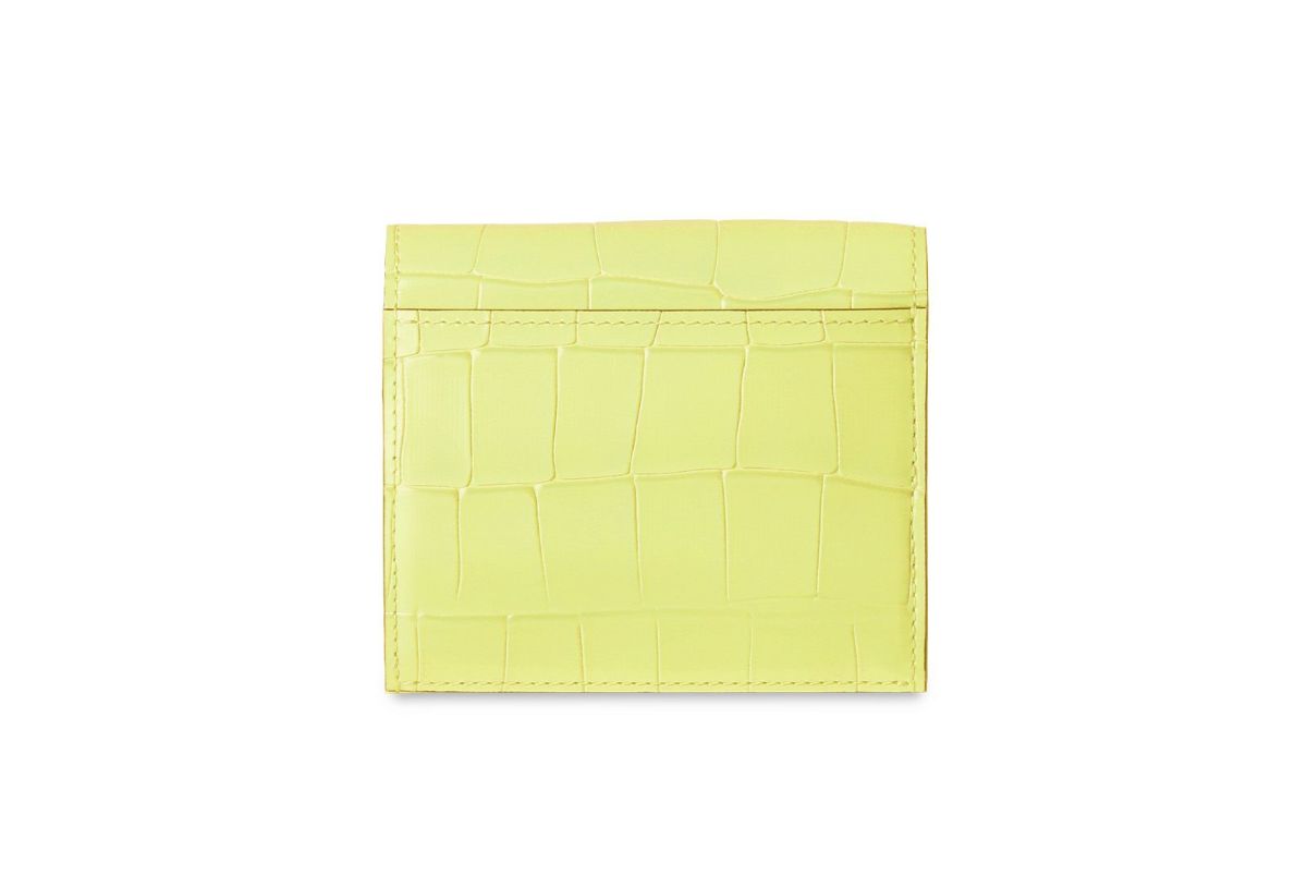 タイル BOX小銭入れ付二つ折り財布 レモン