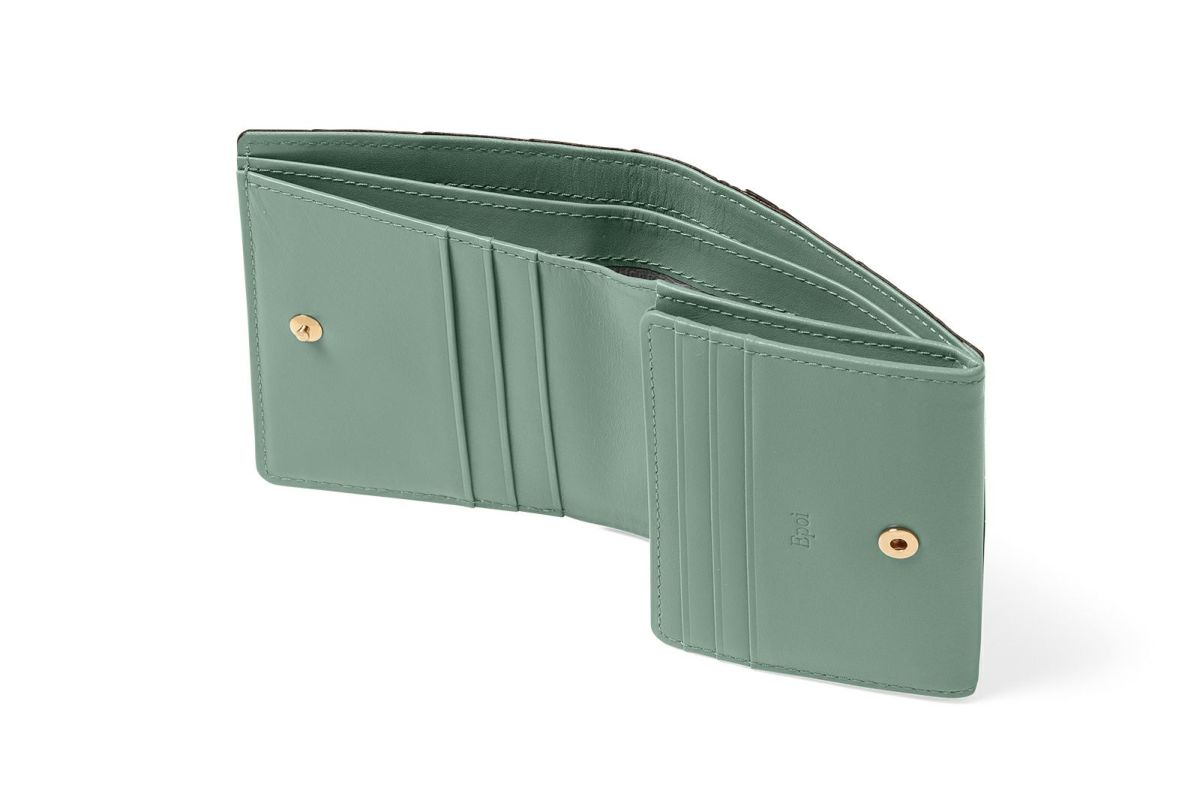 タイル BOX小銭入れ付二つ折り財布 グリーン