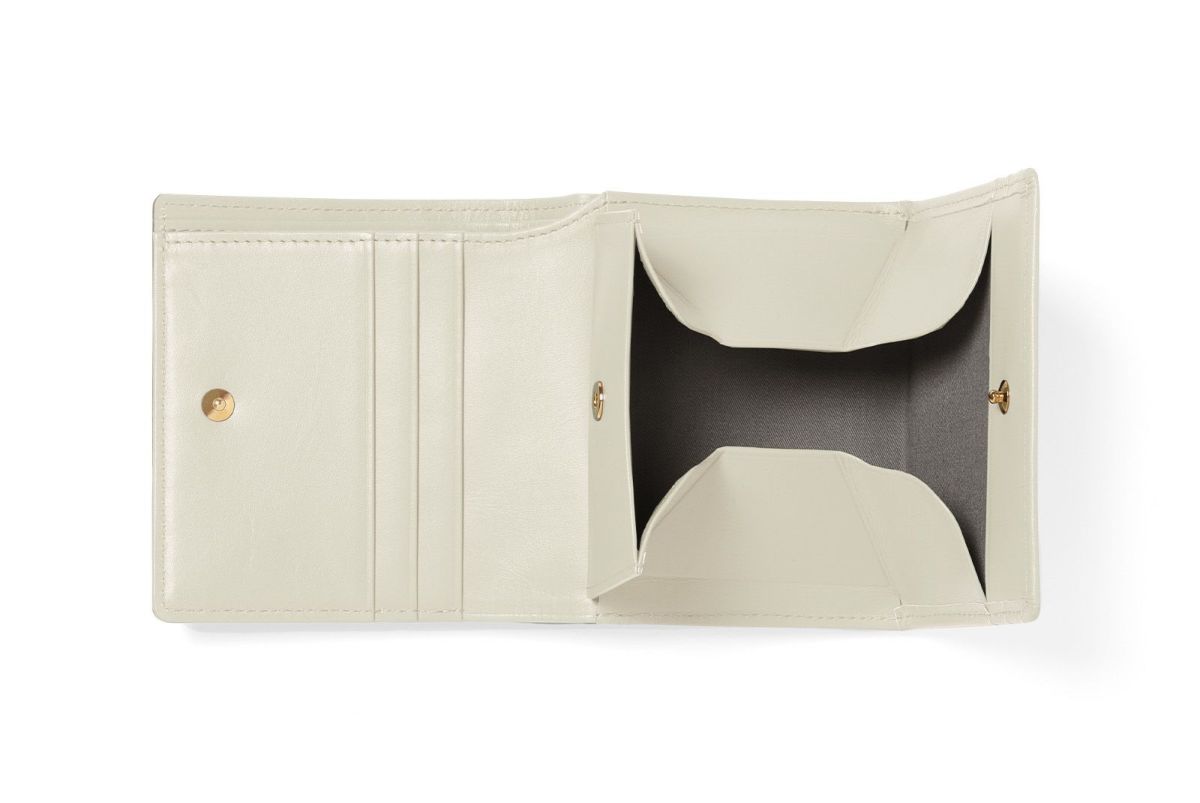 タイル BOX小銭入れ付二つ折り財布 アイスグレー