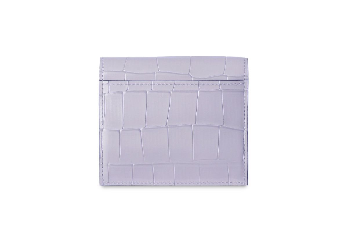 タイル BOX小銭入れ付二つ折り財布 ラベンダー