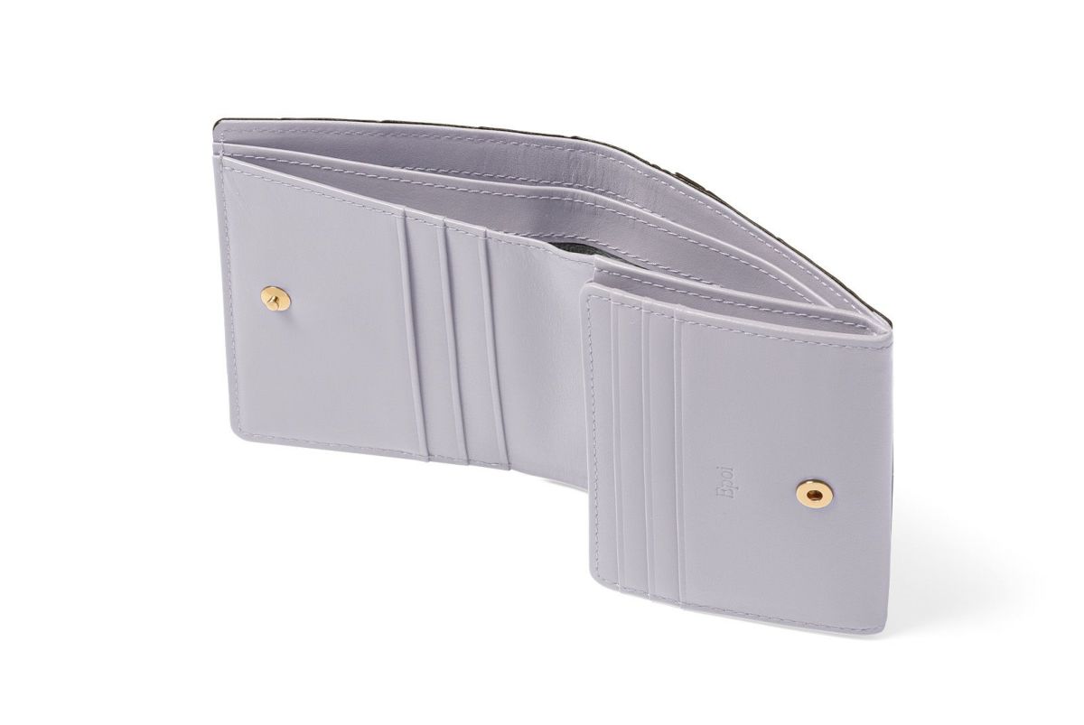 タイル BOX小銭入れ付二つ折り財布 ラベンダー