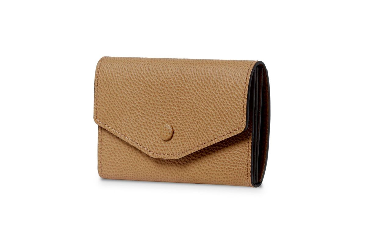 エムエム カード&コインケース キャラメル