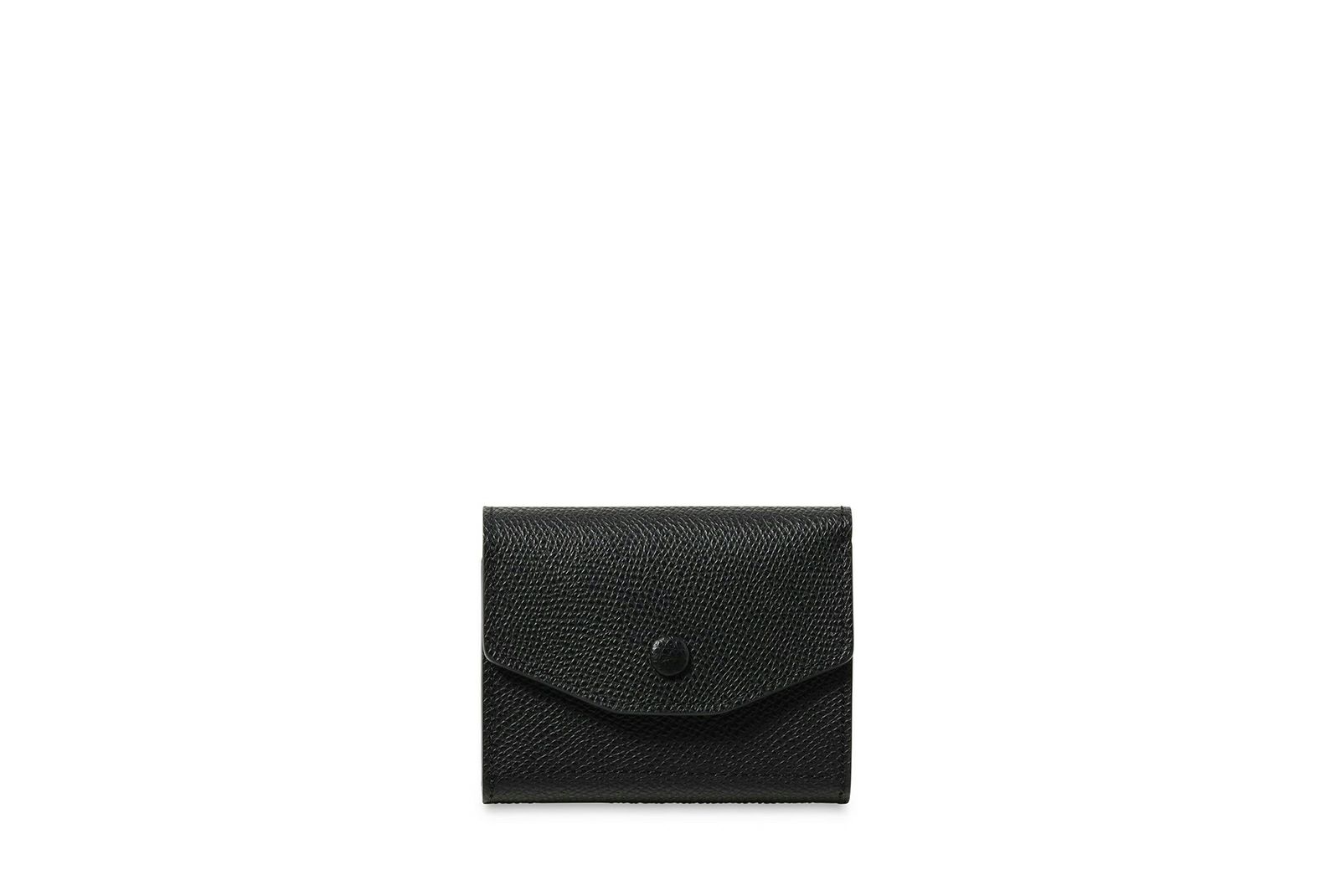 エムエム 中BOX三つ折り財布 ブラック
