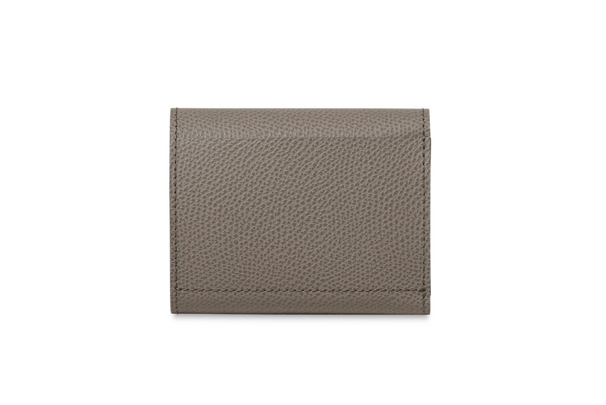 エムエム 中BOX三つ折り財布 トープ