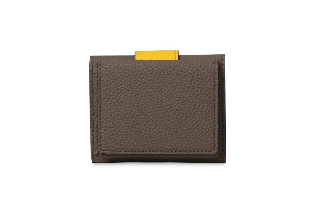 リツビー 三つ折り財布 トープイエロー	