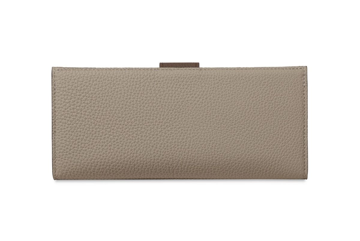 リツビー 小銭入れ付きスリム長財布 トープ