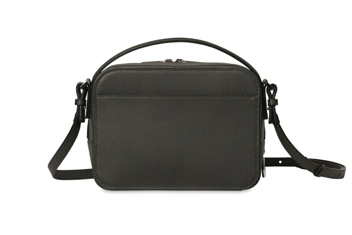 シキ 2WAYボックスショルダーバッグ すす