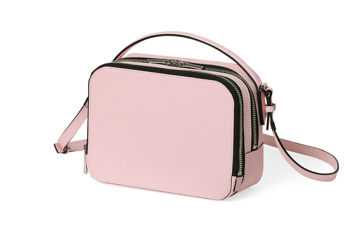 シキ 2WAYボックスショルダーバッグ もも