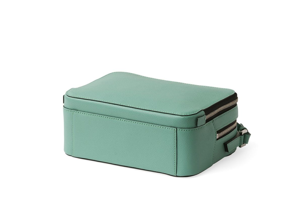 シキ 2WAYボックスショルダーバッグ ひすい