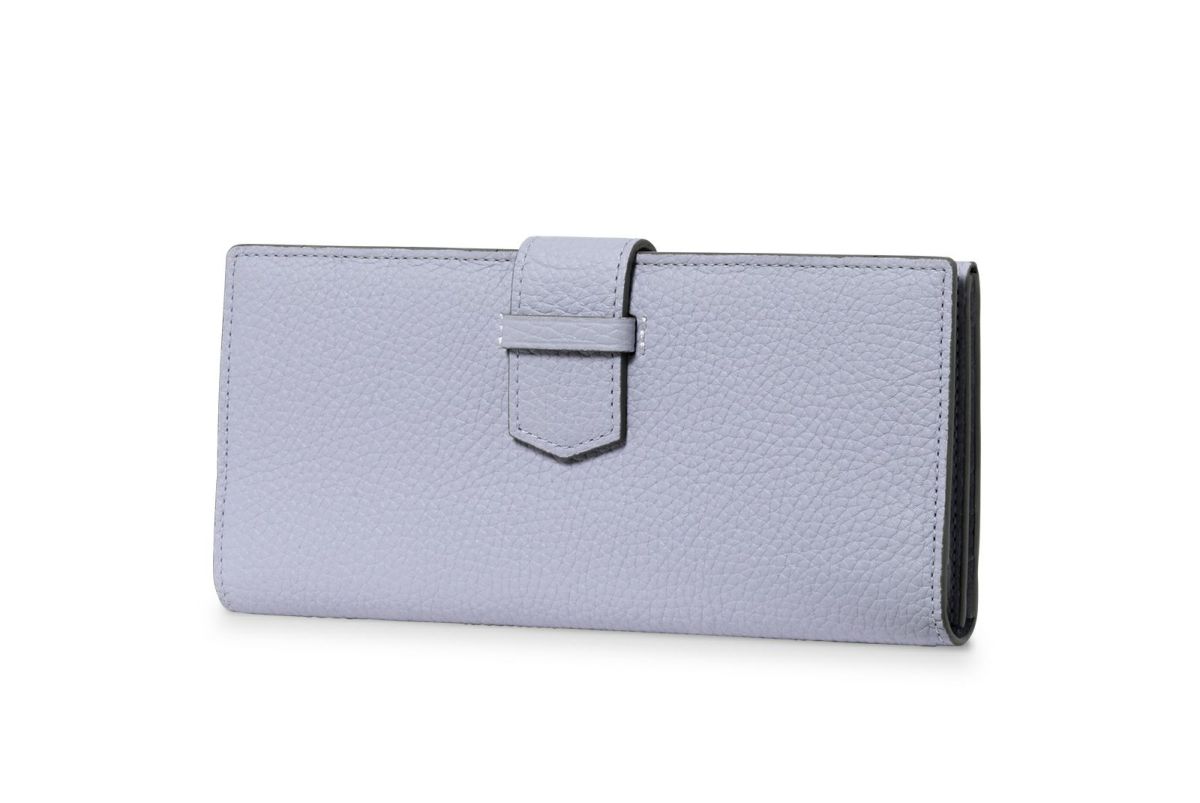 リツラグーン 小銭入れ付きスリム長財布 テンダーブルー