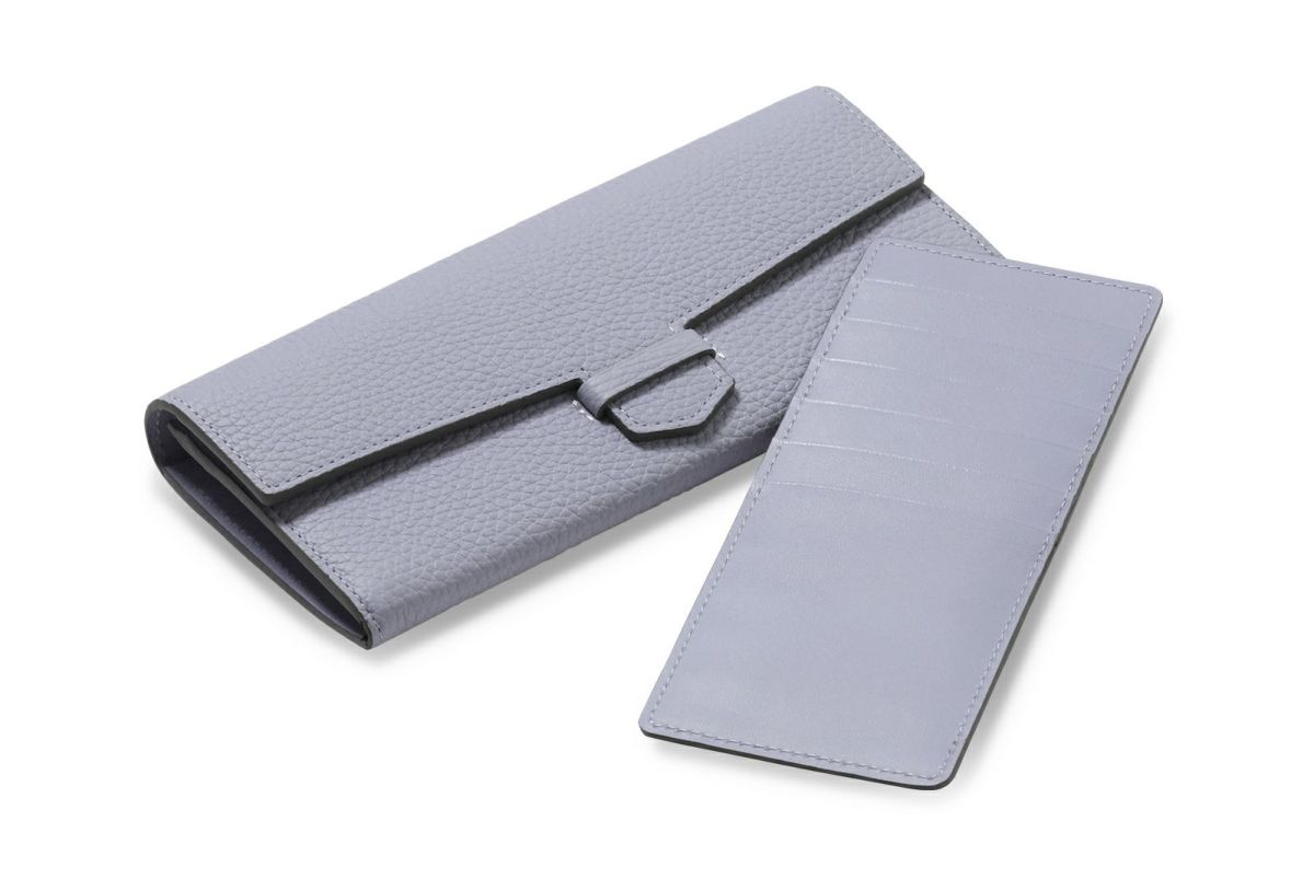 リツラグーン 単カードケース付き長財布 テンダーブルー