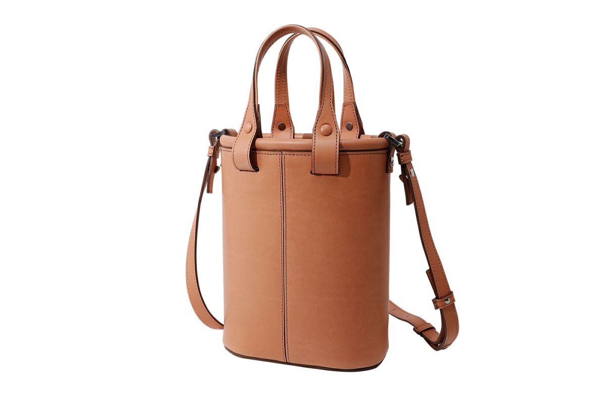 ツツ ツー 2WAY ミニバケツショルダー タン