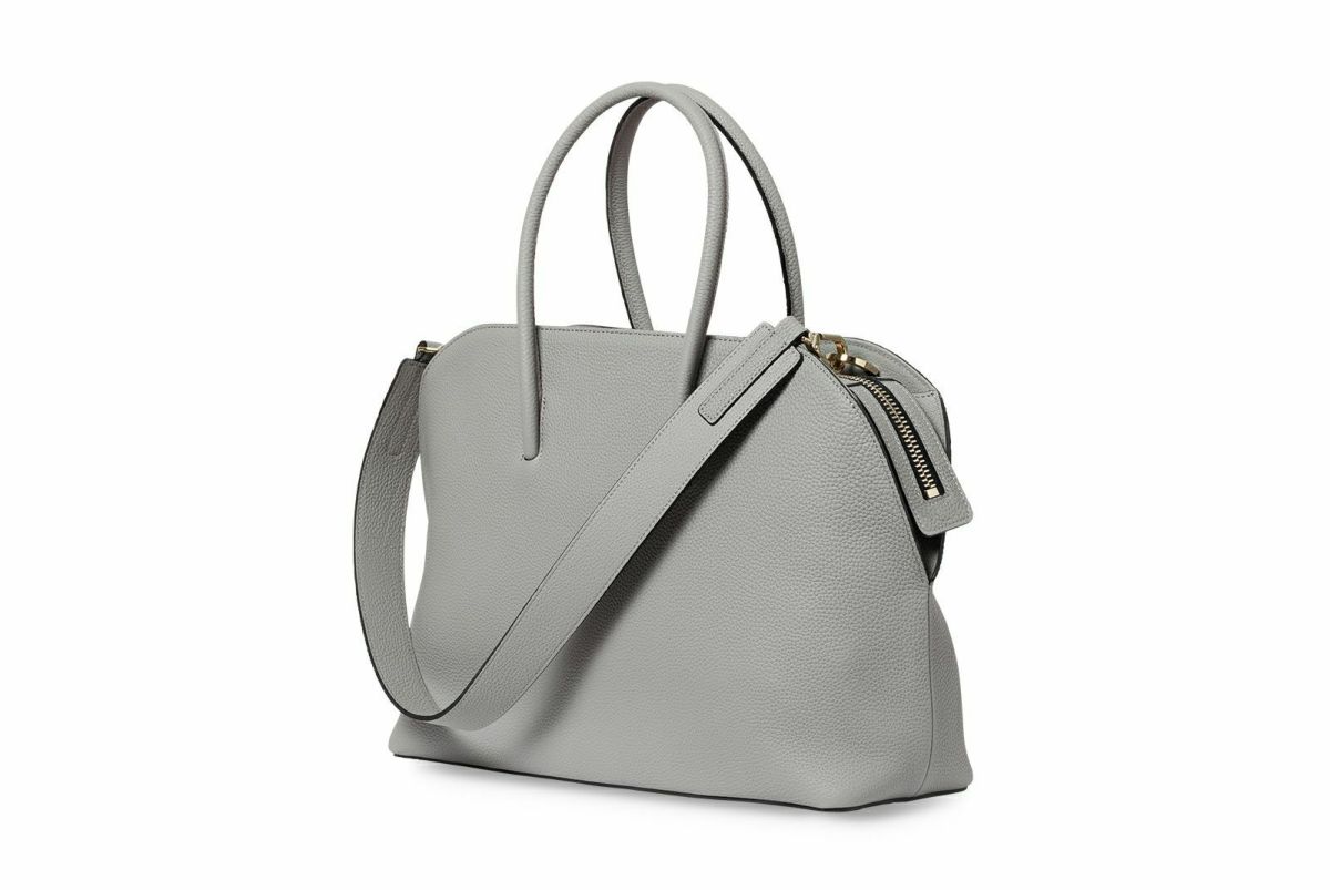 リツ 2WAYボストンバッグL グレー