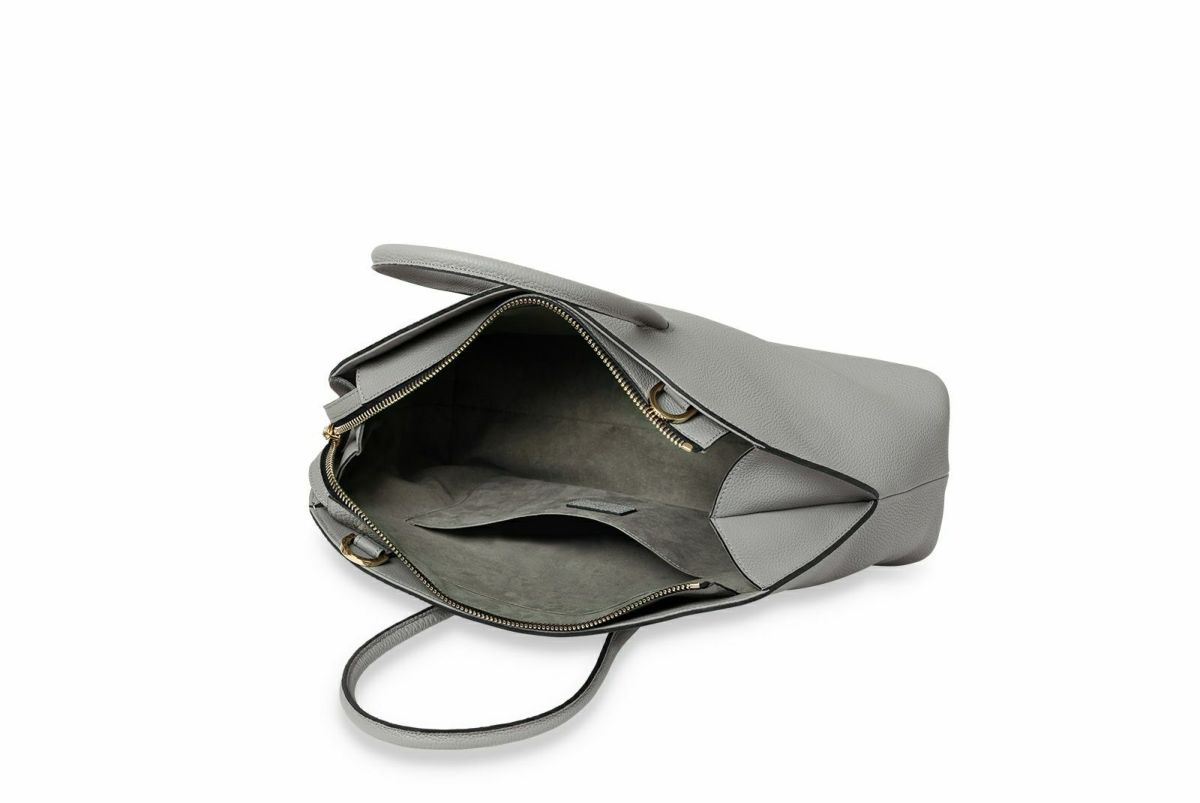 リツ 2WAYボストンバッグL グレー