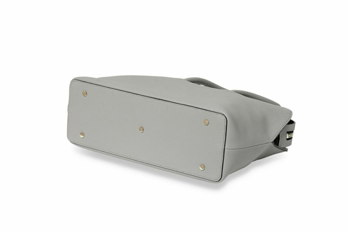 リツ 2WAYボストンバッグL グレー