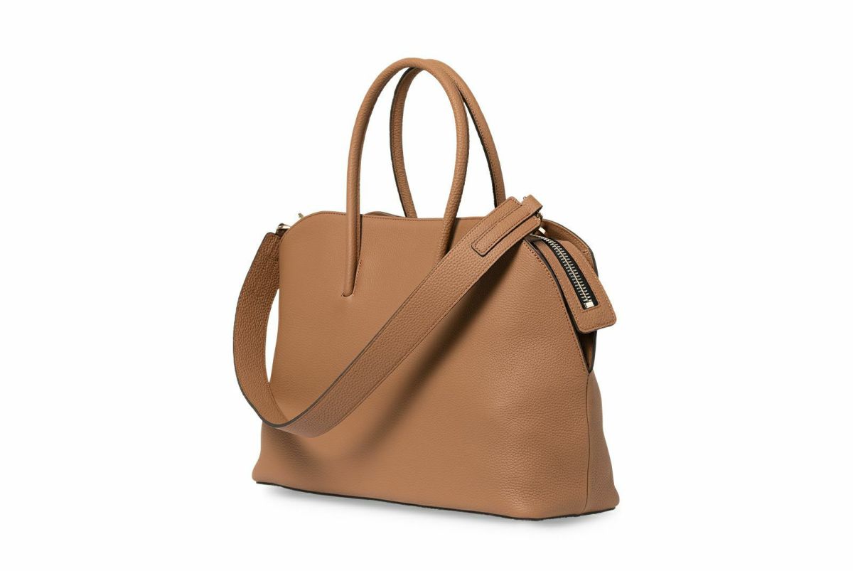 リツ 2WAYボストンバッグL チーク