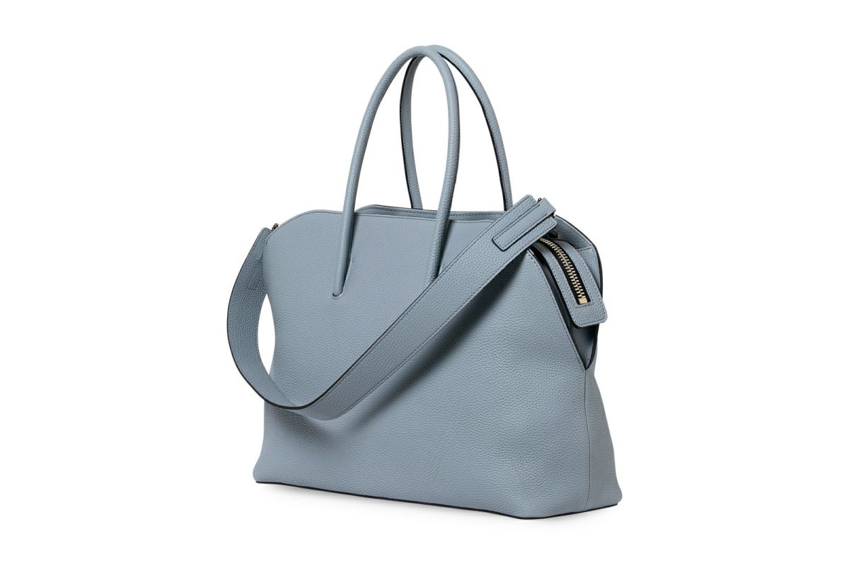 リツ 2WAYボストンバッグL ブルージーン