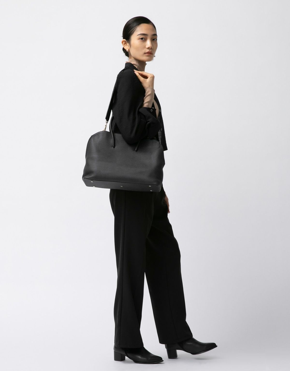 リツ 2WAYボストンバッグL スカイ