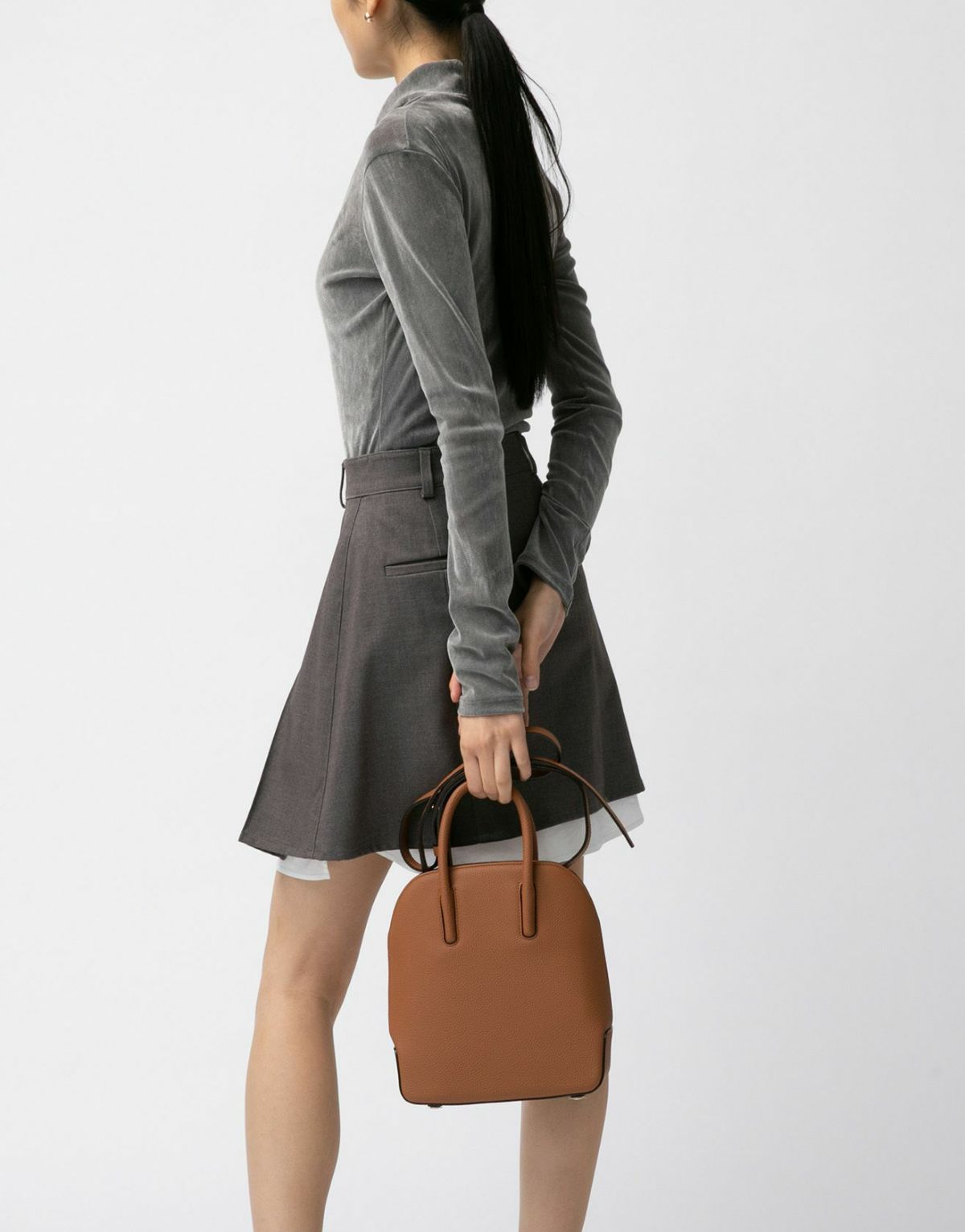 リツ 2WAYミニショルダーバッグ チーク