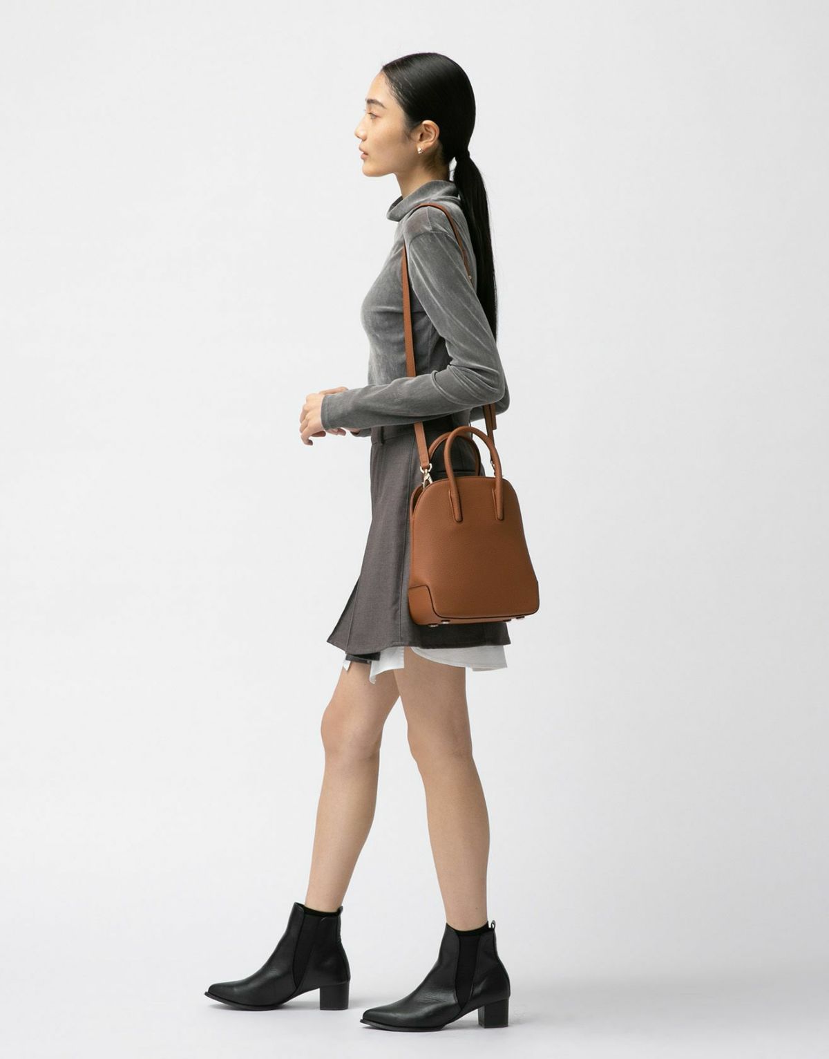 リツ 2WAYミニショルダーバッグ バイオレット