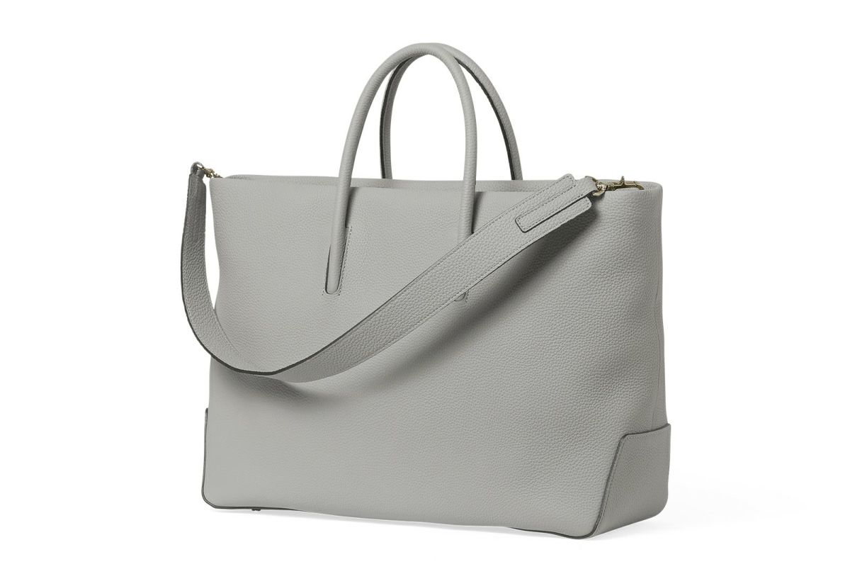 リツ トートバッグ グレー