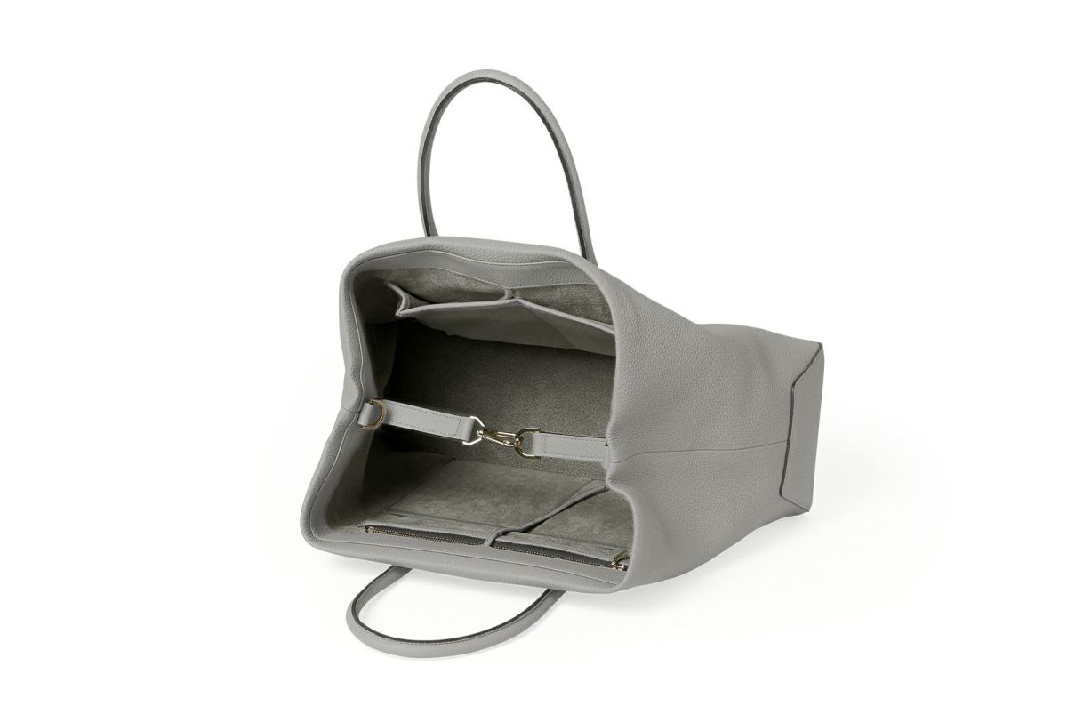 リツ トートバッグ グレー