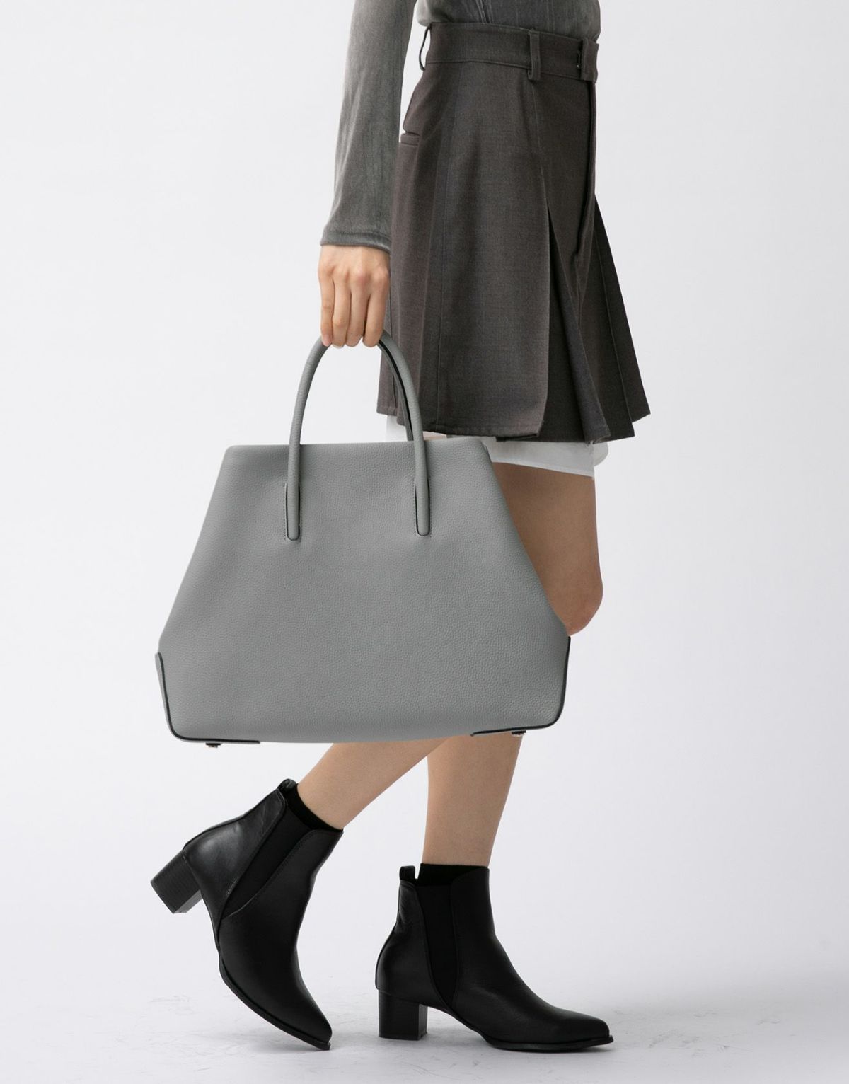 リツ トートバッグ ブラック