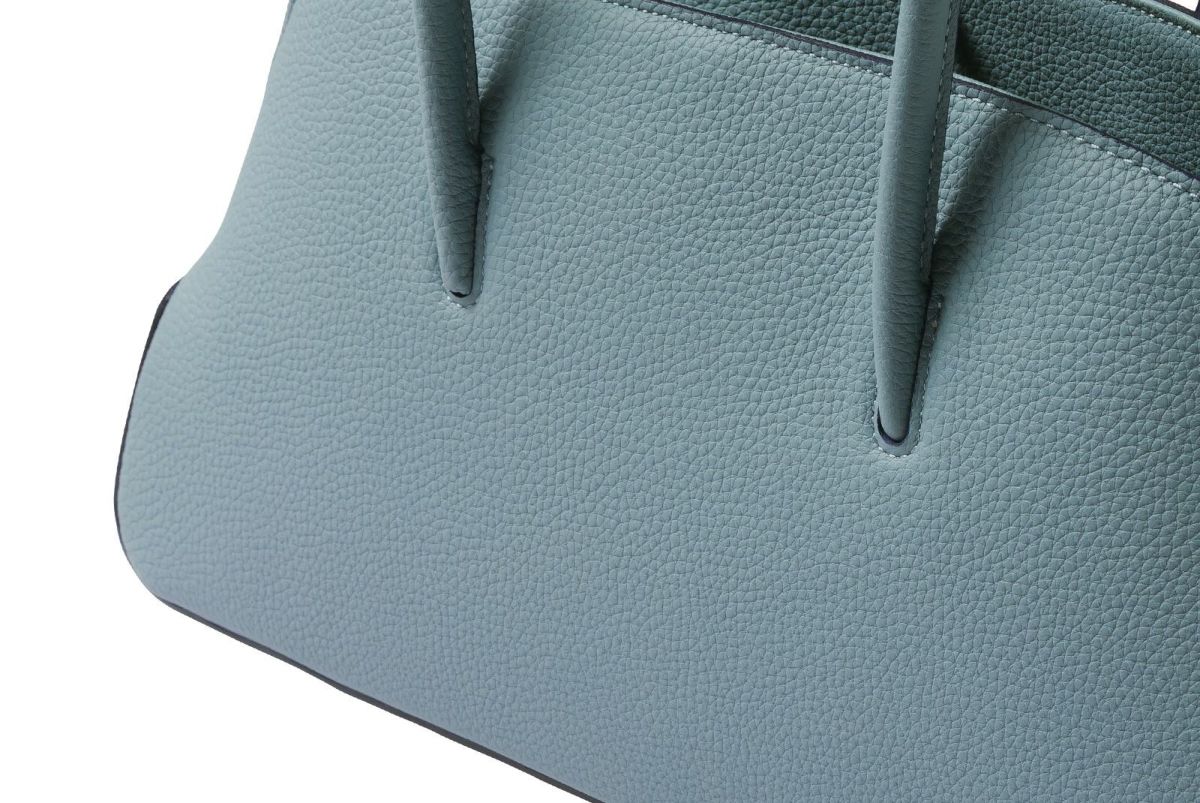 リツ 横長ボストンバッグ スカイ