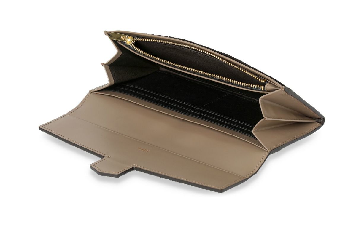 リツ 単カードケース付き長財布 トープ