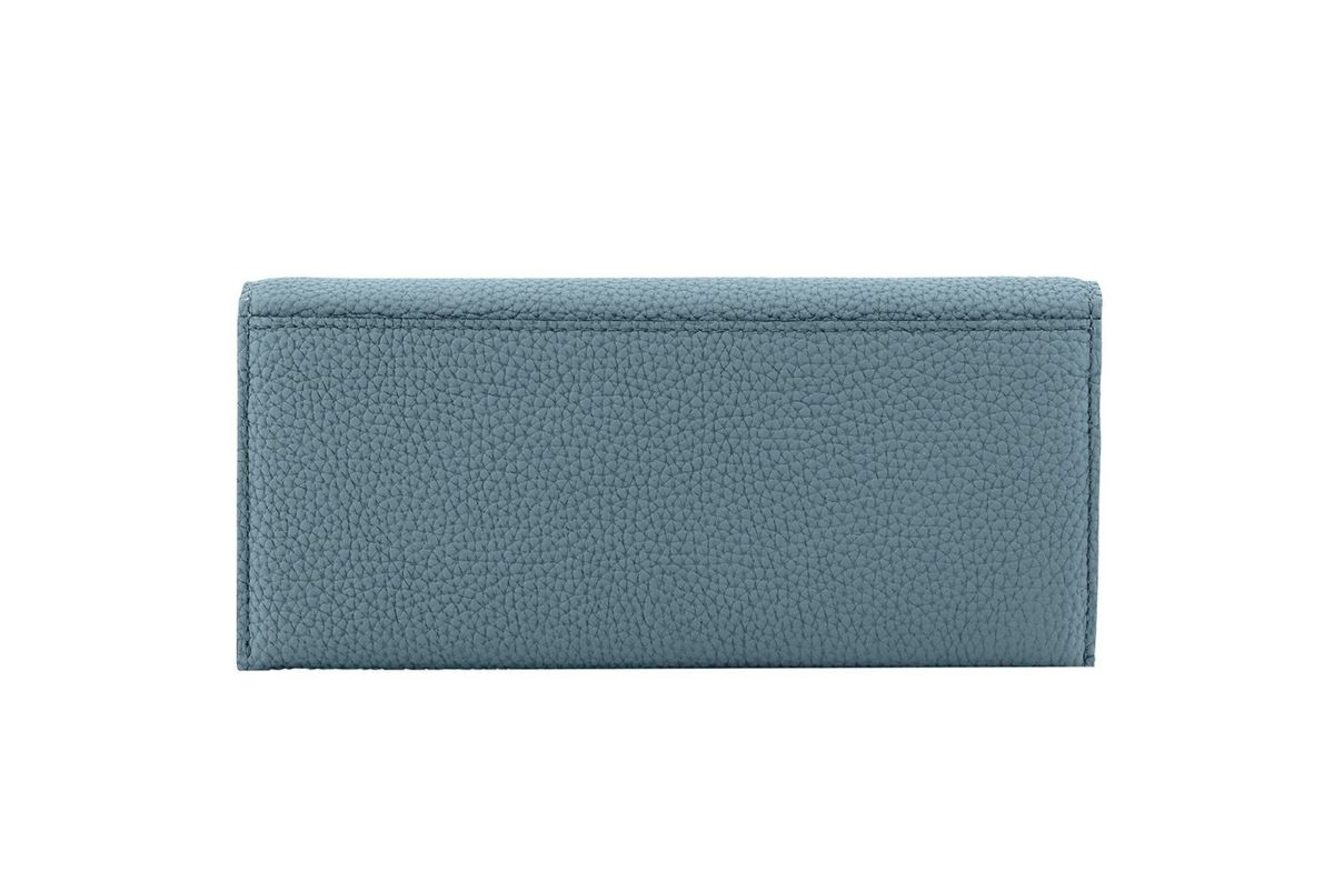 リツ 単カードケース付き長財布 スカイ