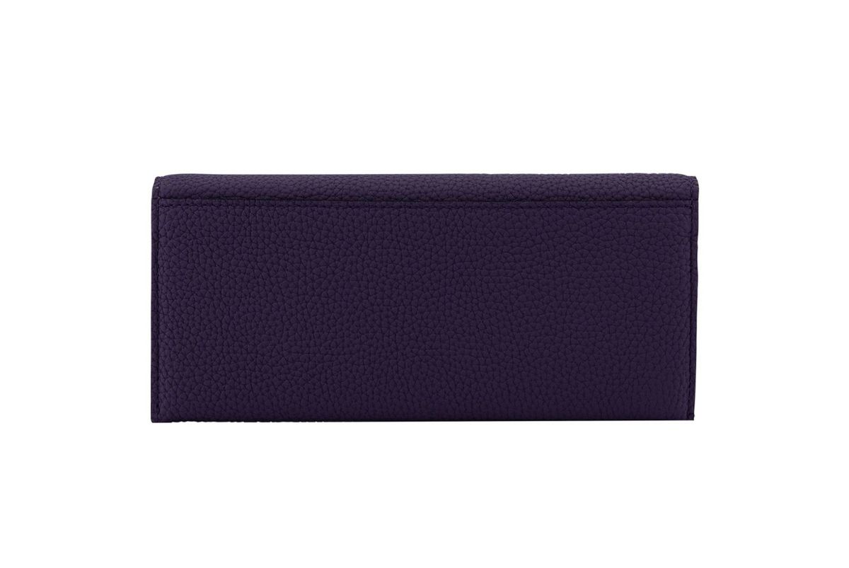 リツ 単カードケース付き長財布 バイオレット