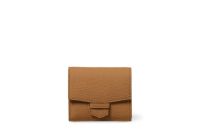 リツ 中BOX二つ折り財布 チーク