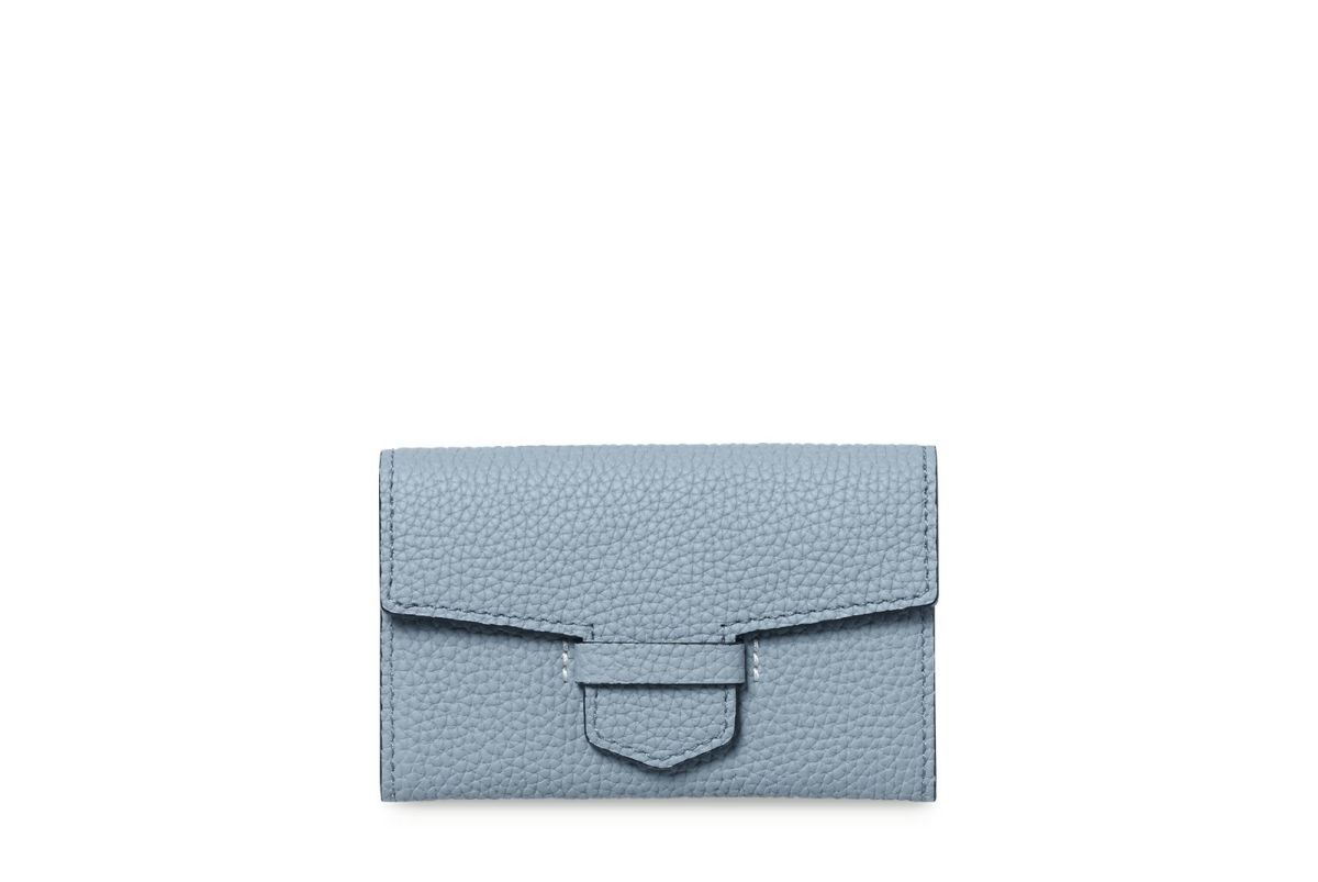 リツ 名刺入れ ブルージーン