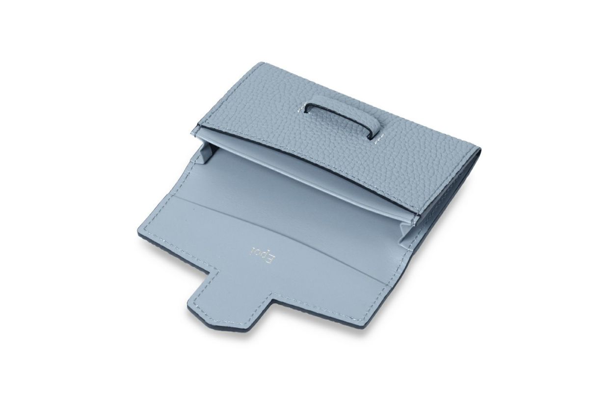 リツ 名刺入れ ブルージーン