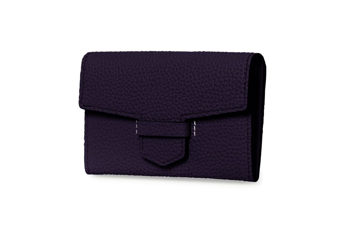 リツ 名刺入れ バイオレット