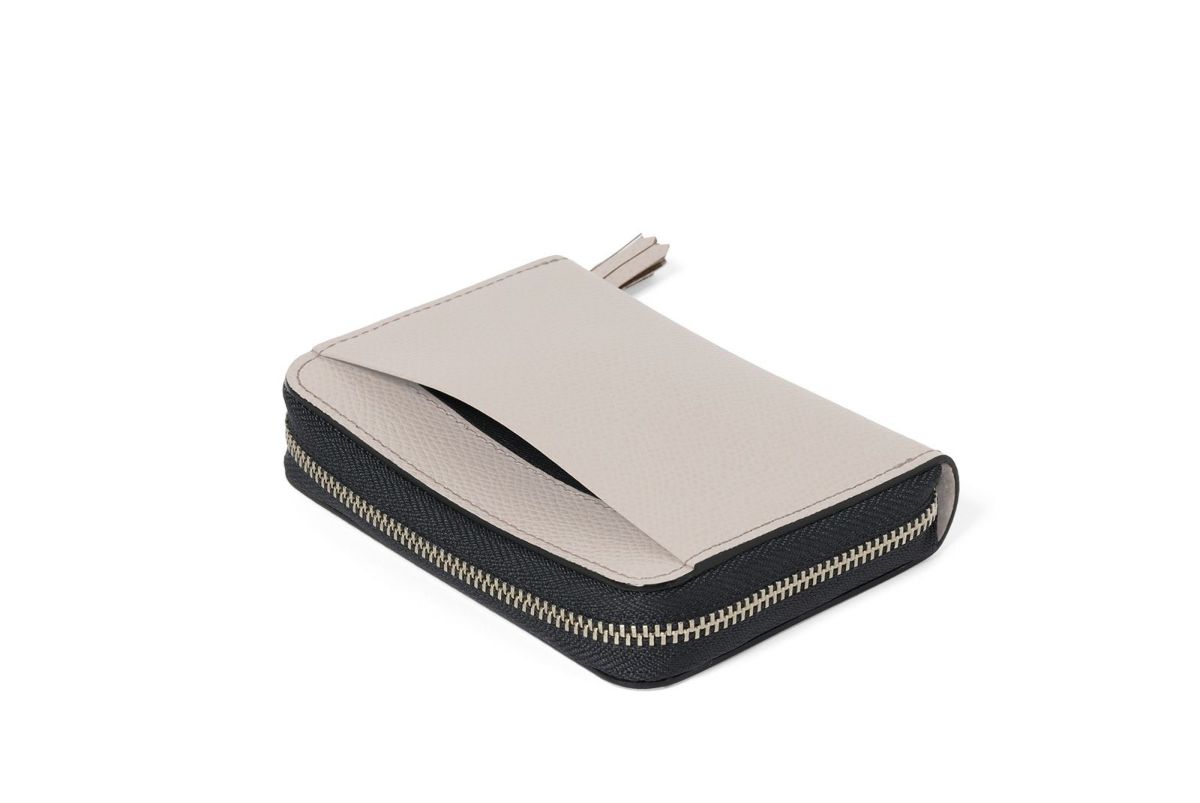 ツールズ ラウンドカードケース あくいろ