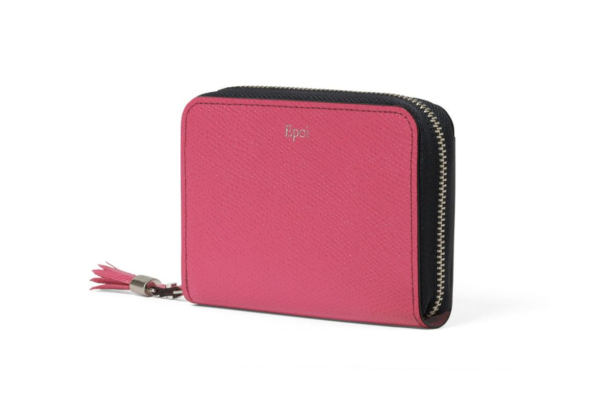 ツールズ ラウンドカードケース つつじ