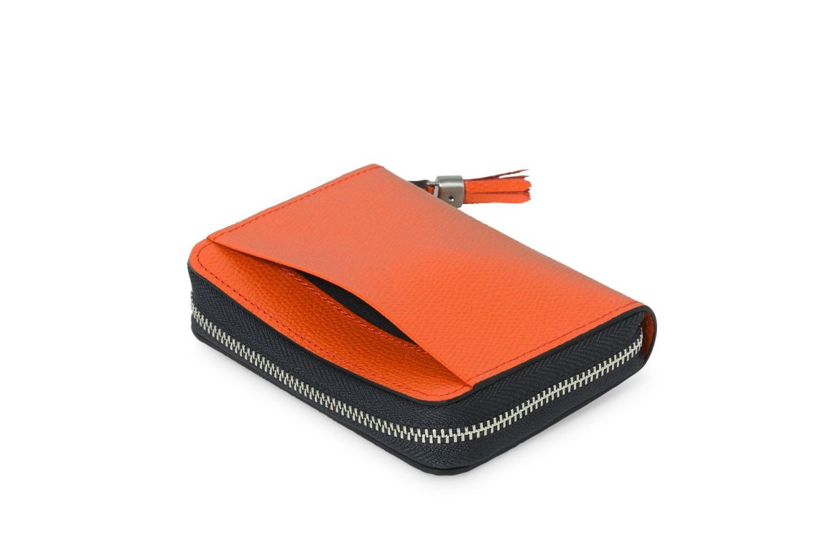 ツールズ ラウンドカードケース だいだい