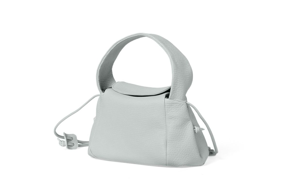 タック 2WAYワンショルダーバッグ ライトグレー
