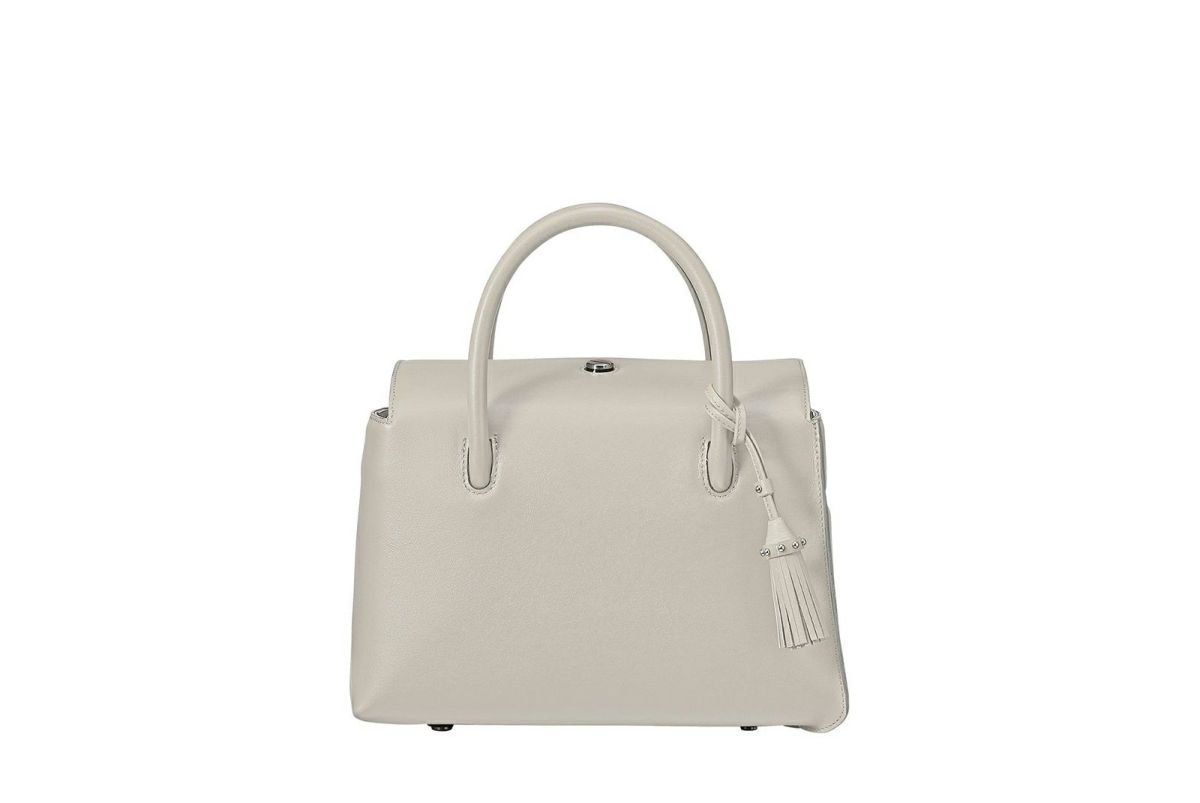 ノット 2WAYボストンバッグ ライトグレー