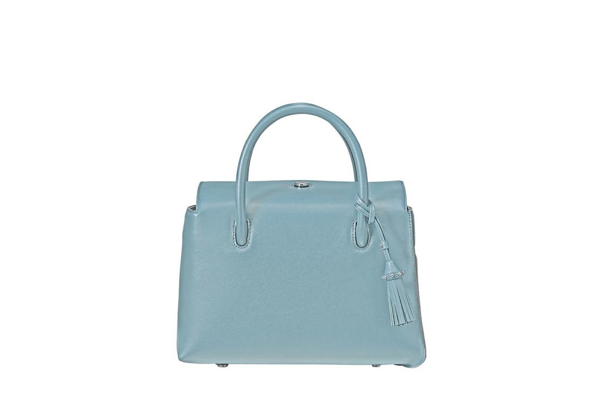 ノット 2WAYボストンバッグ ブルーグレー