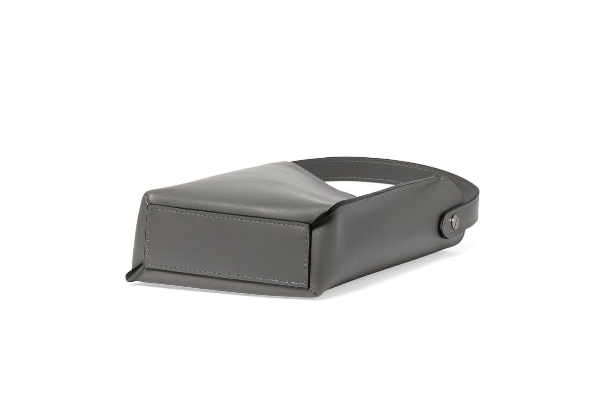 ノット 2WAYミニショルダーバッグ グレー