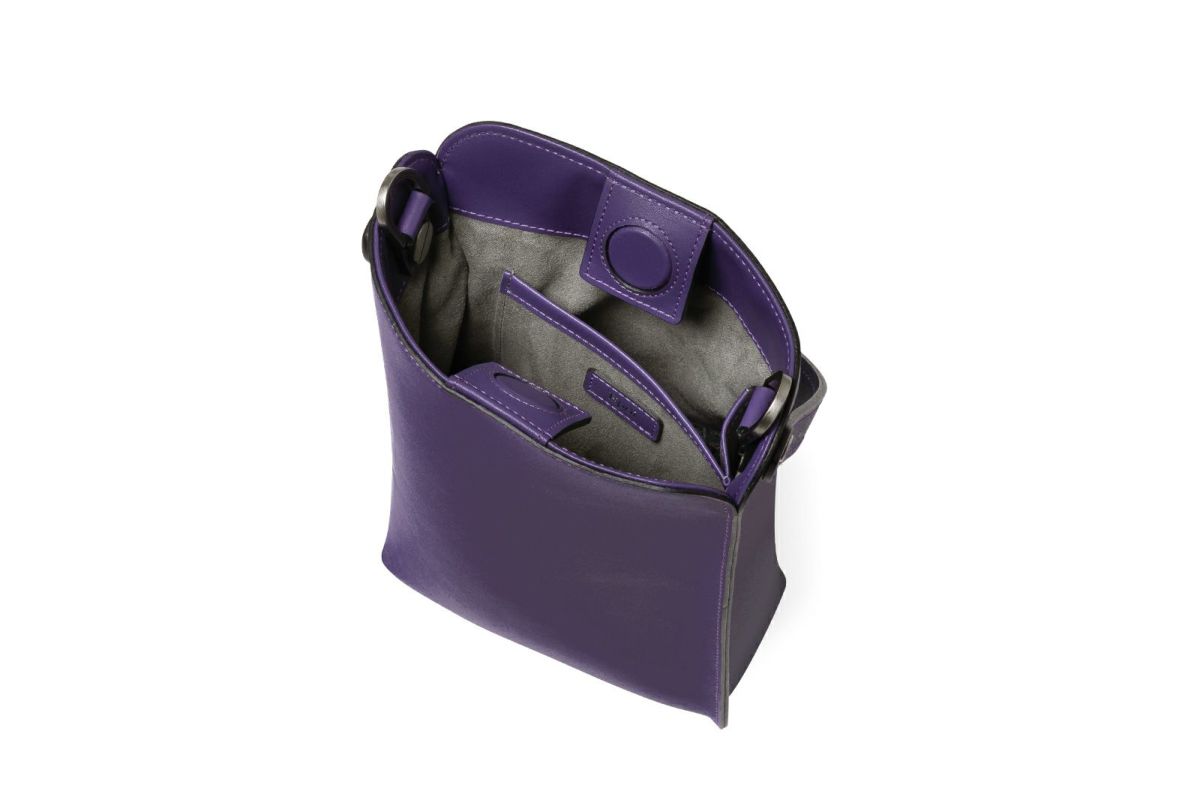 ノット 2WAYミニショルダーバッグ パープル