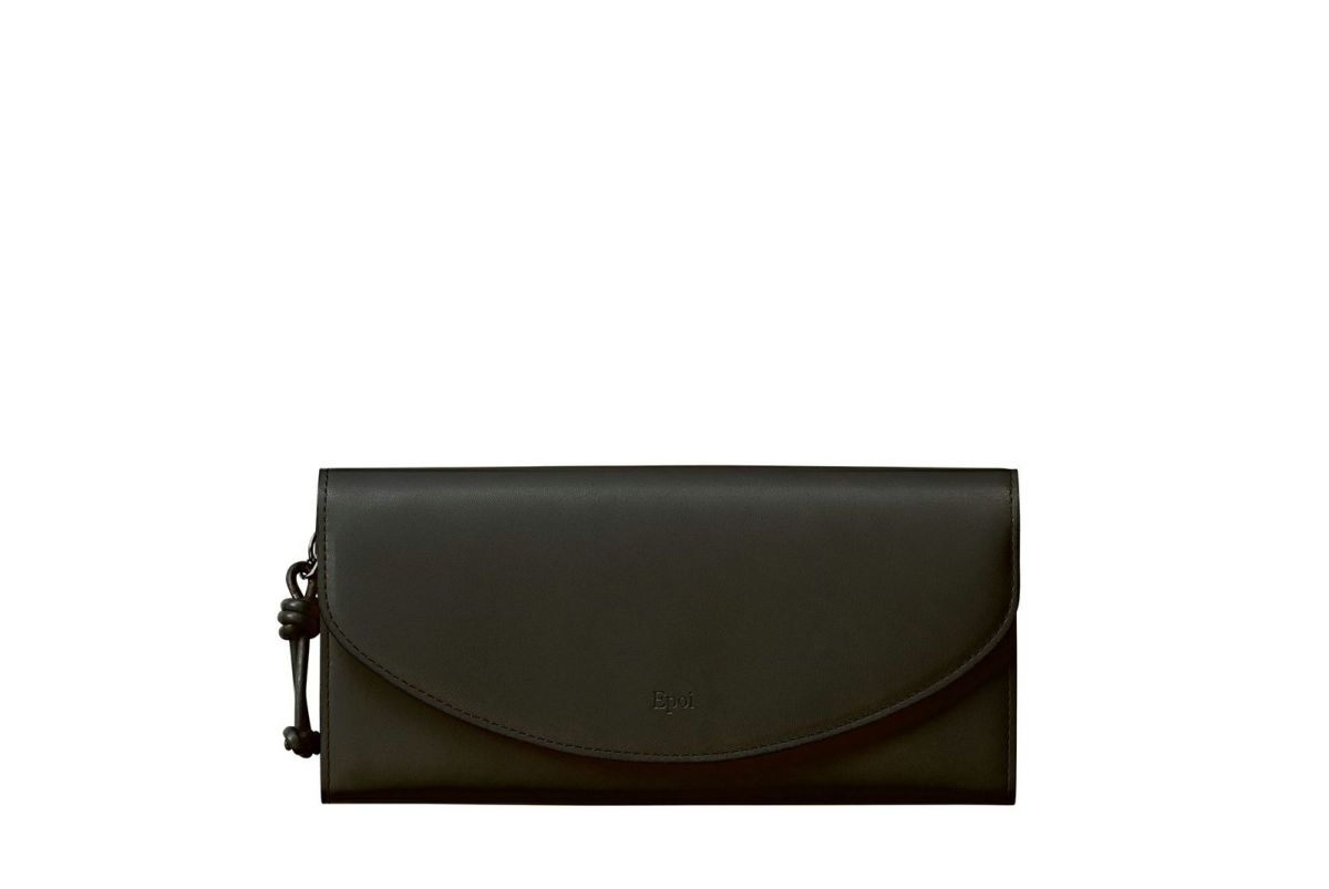 ノット ギャルソン長財布 ブラック