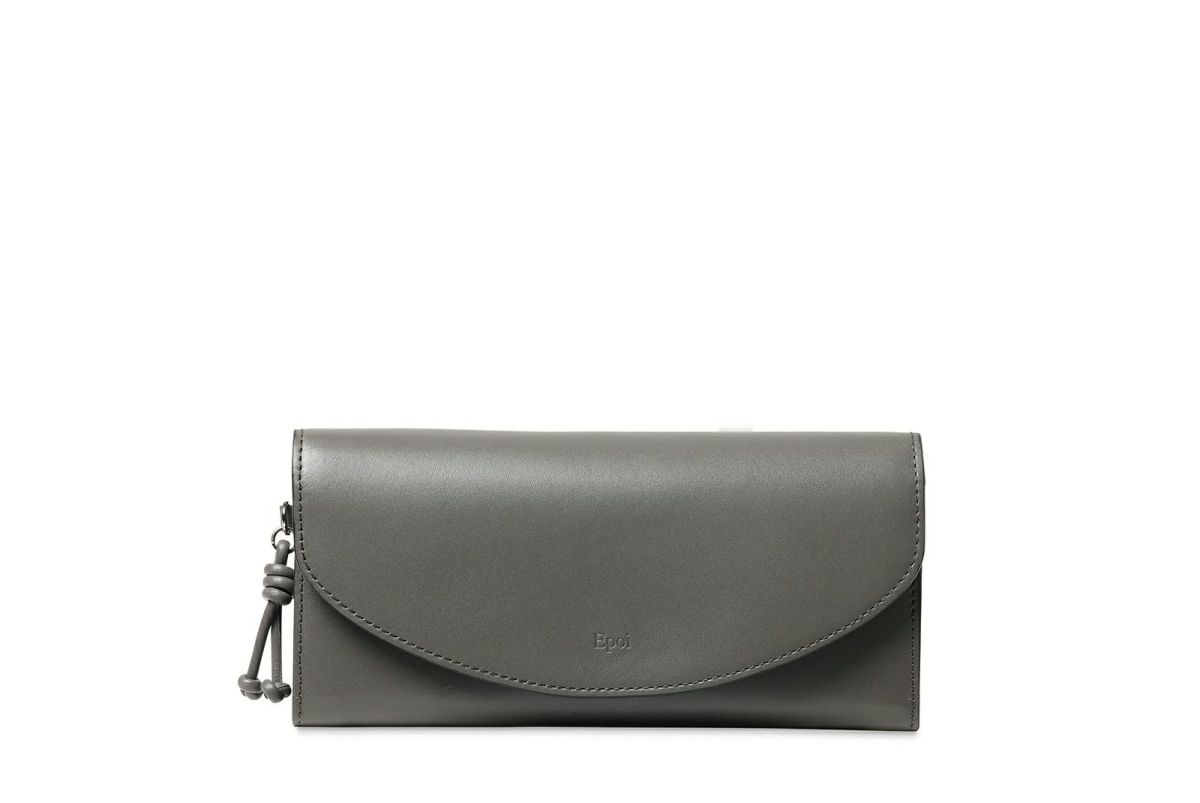 ノット ギャルソン長財布 グレー