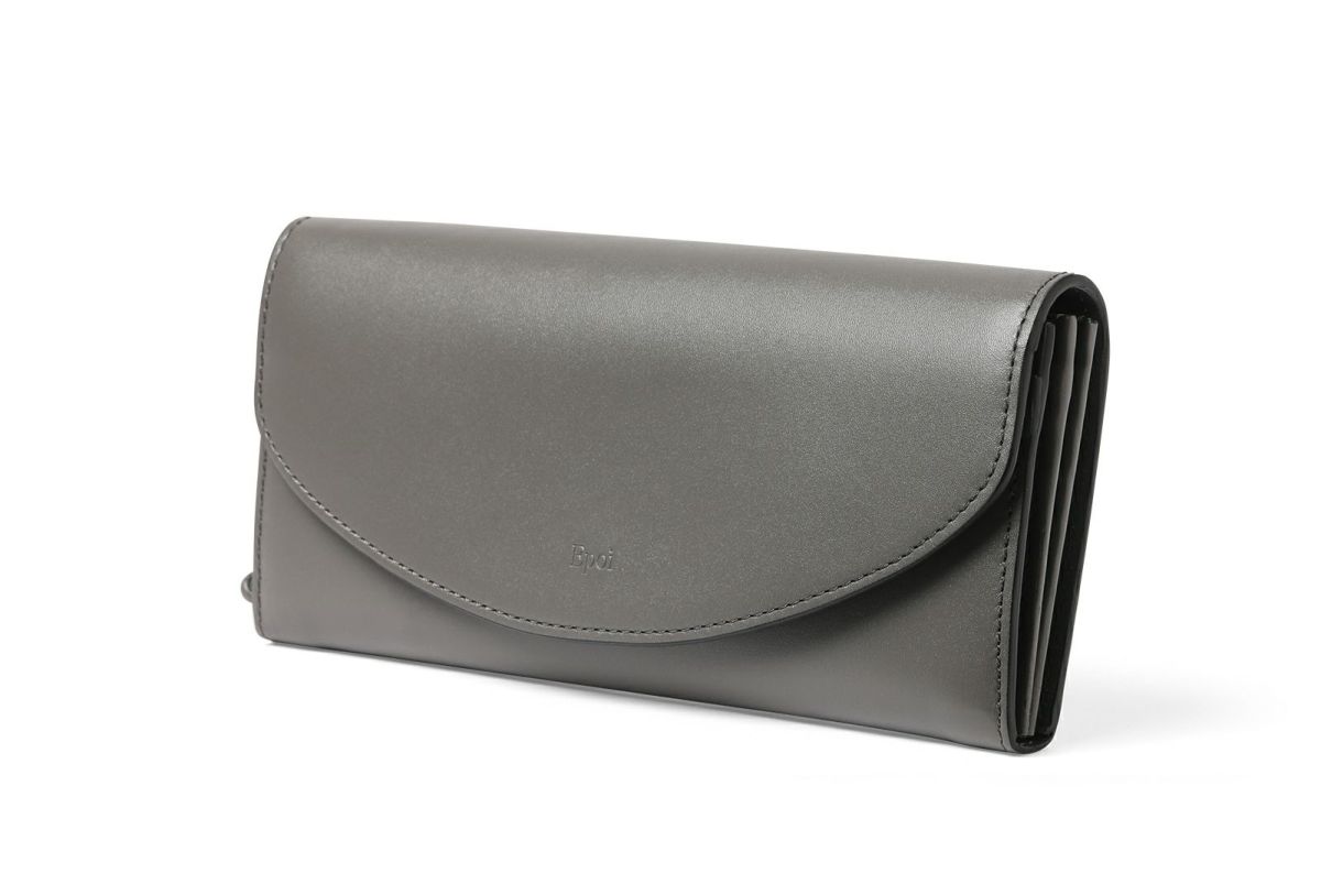 ノット ギャルソン長財布 グレー