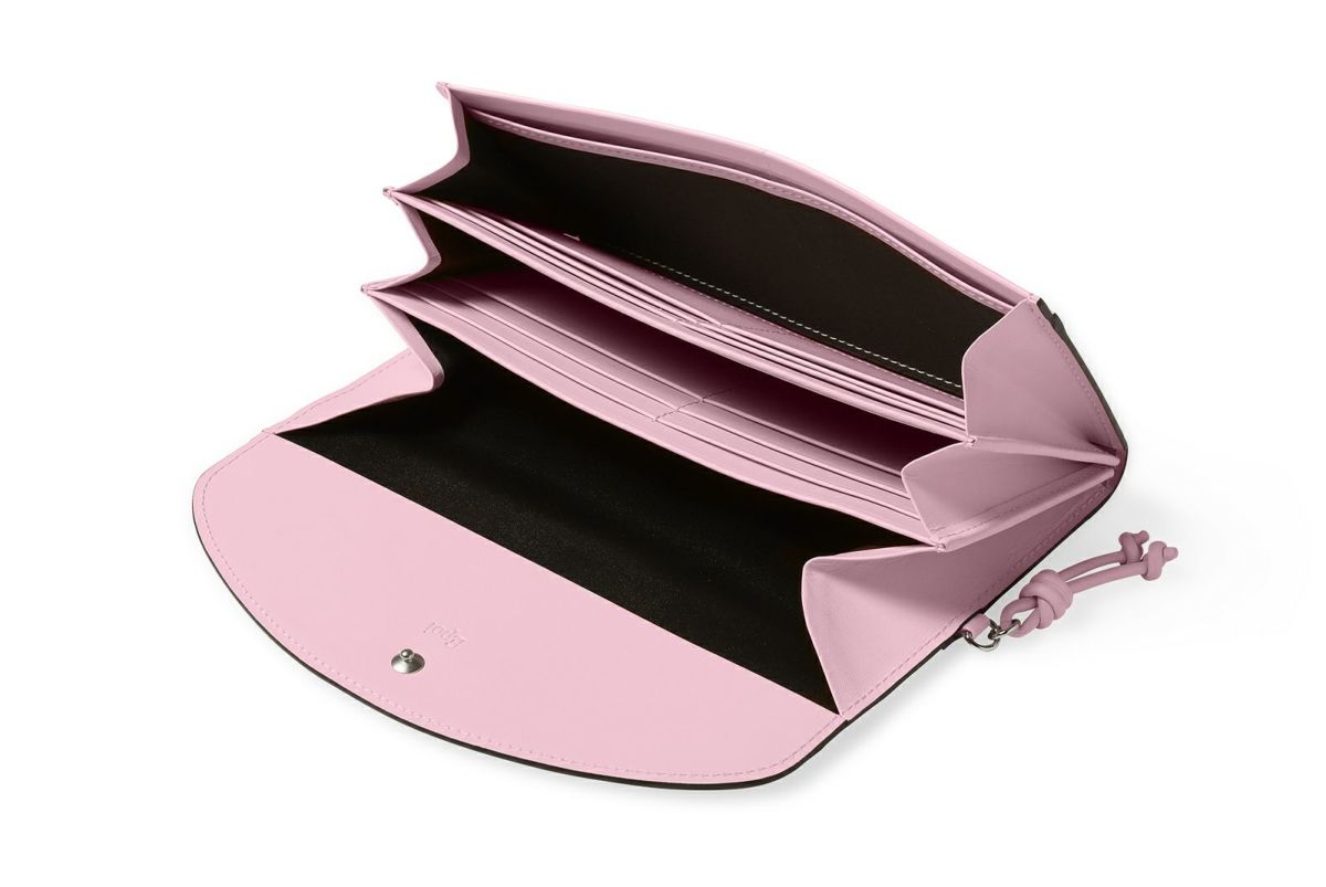 ノット ギャルソン長財布 ピンク