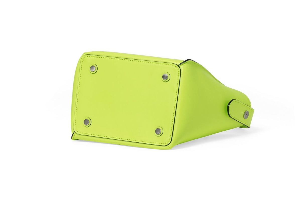 ノット キューブ2WAYショルダーバッグ ライム